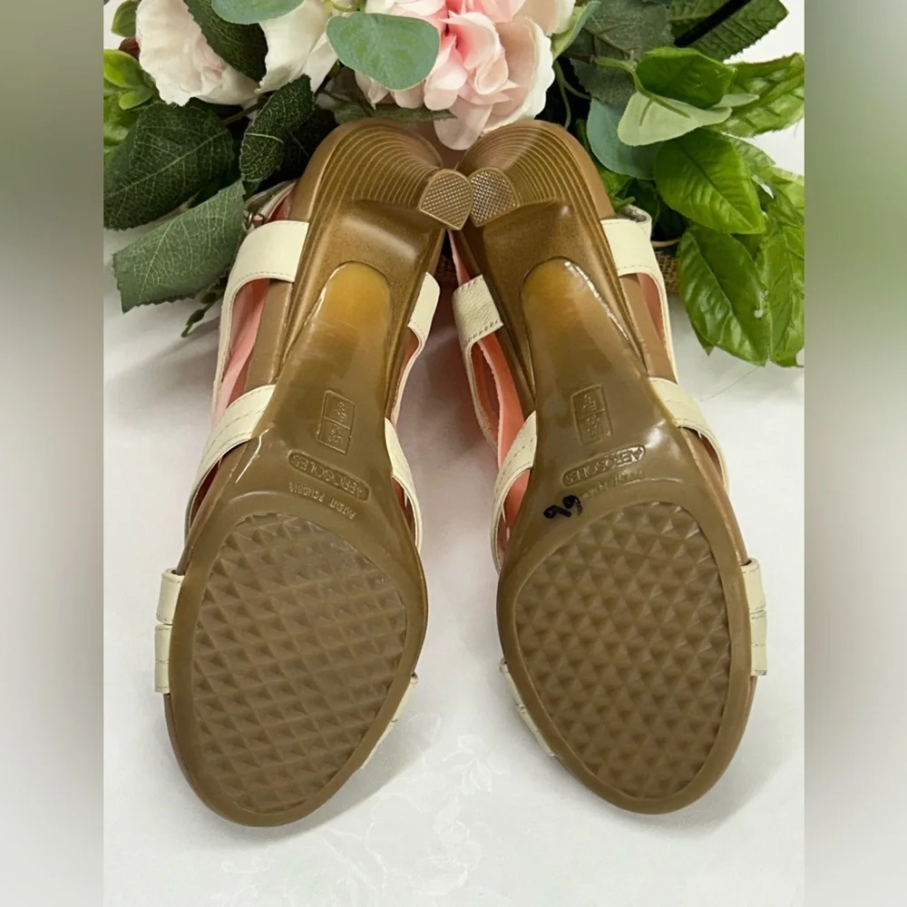 Elegant Cream Women's Sandals